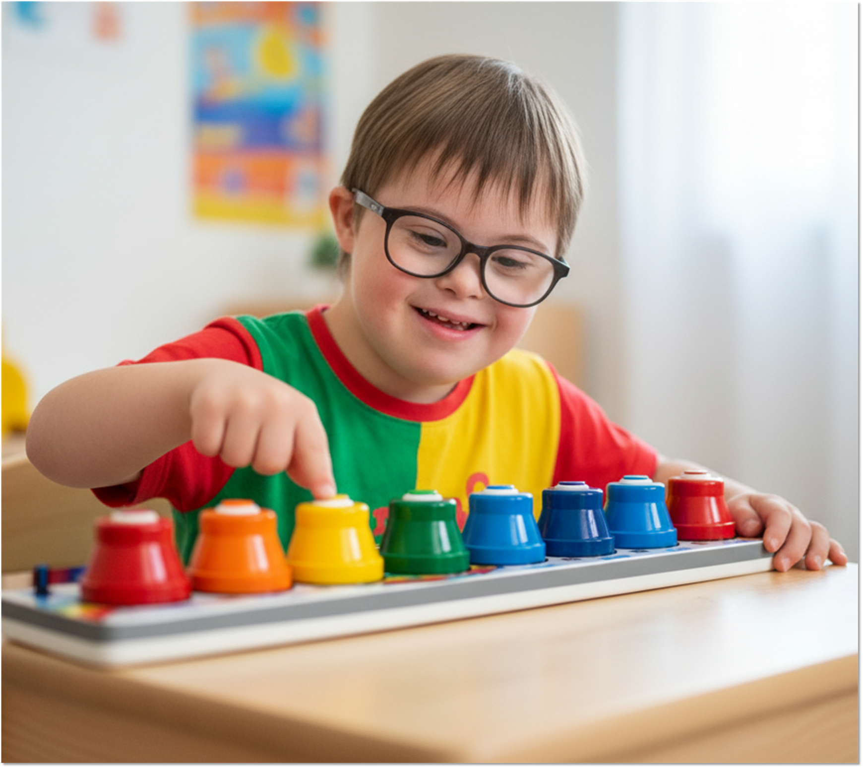 BOARD BELLS - Controlador MIDI com 8 teclas em formato de sinos