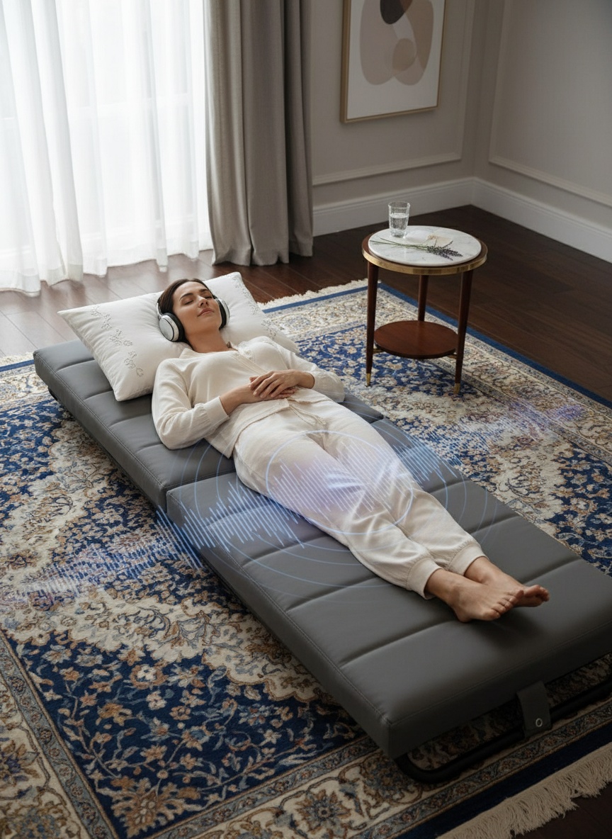 CVS-22 | Cama Vibro Sensory - Leito musico-sensorial prático e portátil