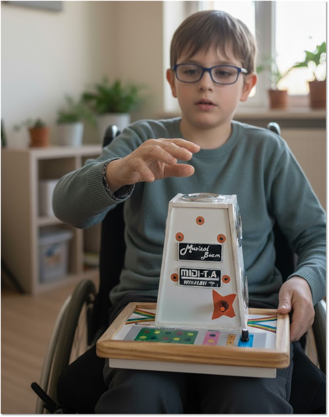 MUSICAL_BEAM_05 - Instrumento com sensores laser